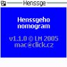 Henssgeho nomogram-vodn obrzek